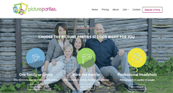 Desktop Screenshot of pictureparties.com